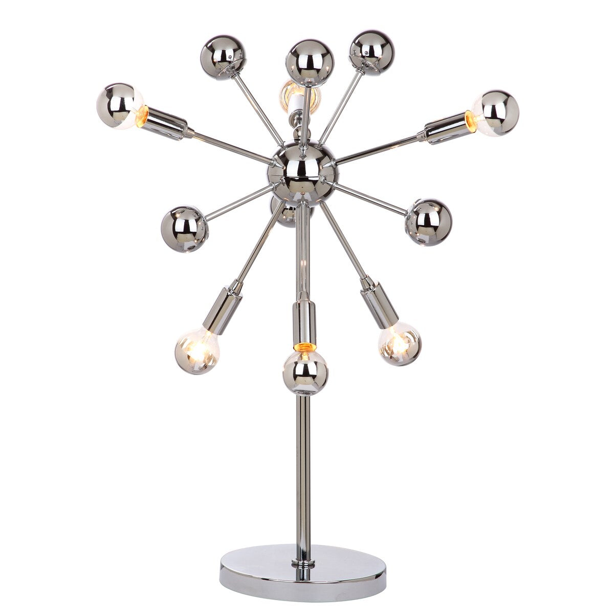 SAFAVIEH Lighting Cicely 23-inch Sputnik Chrome Table Lamp - 18"x18"x23.5" - 18Wx18Dx24H