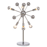 SAFAVIEH Lighting Cicely 23-inch Sputnik Chrome Table Lamp - 18"x18"x23.5" - 18Wx18Dx24H