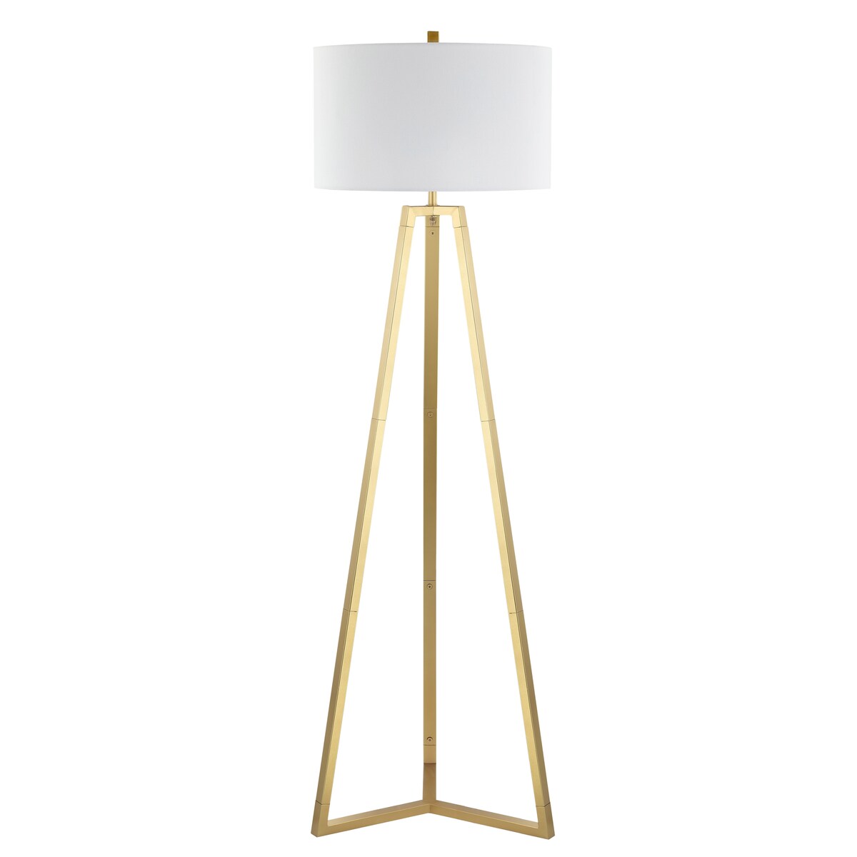 SAFAVIEH Lighting Darlene 64-inch Floor Lamp - 19" W x 19" D x 64" H - Gold - 19Wx19Dx64H