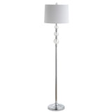 SAFAVIEH Lighting Deryn 60-inch Crystal Floor Lamp - 14"x14"x61" - 14Wx14Dx61H