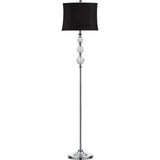 SAFAVIEH Lighting Deryn 60-inch Crystal Floor Lamp - 14"x14"x61" - 14Wx14Dx61H