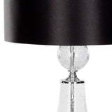 SAFAVIEH Lighting Dinie 26-inch Crackled Glass Table Lamp (Set of 2) - 12"x12"x25.5" - 12Wx12Dx26H