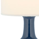 SAFAVIEH Lighting Dionne 28-inch Orange Table Lamp - 15" W x 15" D x 27.5" H - 15Wx15Dx28H