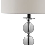 SAFAVIEH Lighting Dylbere 62-inch Glass Globe Floor Lamp - 15"x15"x61" - Clear - 15Wx15Dx61H