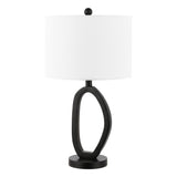 SAFAVIEH Lighting Enia 24 Inch Table Lamp - 13" x 13" x 24" - 13Wx13Dx24H