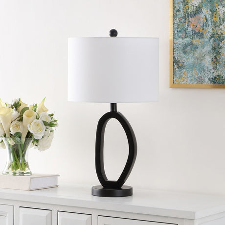 SAFAVIEH Lighting Enia 24 Inch Table Lamp - 13" x 13" x 24" - 13Wx13Dx24H