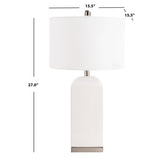 SAFAVIEH Lighting Gajana 27-inch Ceramic LED Table Lamp (Set of 2) - 15.5" x 15.5" x 27" - 16Wx16Dx27H