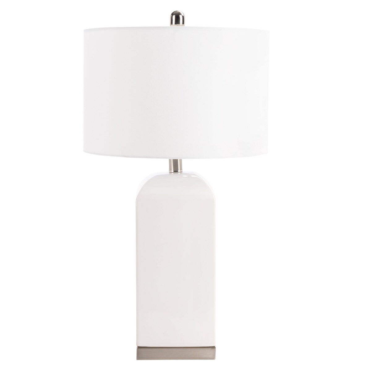 SAFAVIEH Lighting Gajana 27-inch Ceramic LED Table Lamp (Set of 2) - 15.5" x 15.5" x 27" - 16Wx16Dx27H