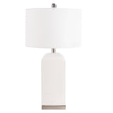 SAFAVIEH Lighting Gajana 27-inch Ceramic LED Table Lamp (Set of 2) - 15.5" x 15.5" x 27" - 16Wx16Dx27H