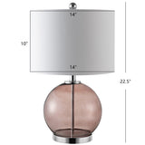 SAFAVIEH Lighting Garoufalia 23" Table Lamp - 14Wx14Dx23H