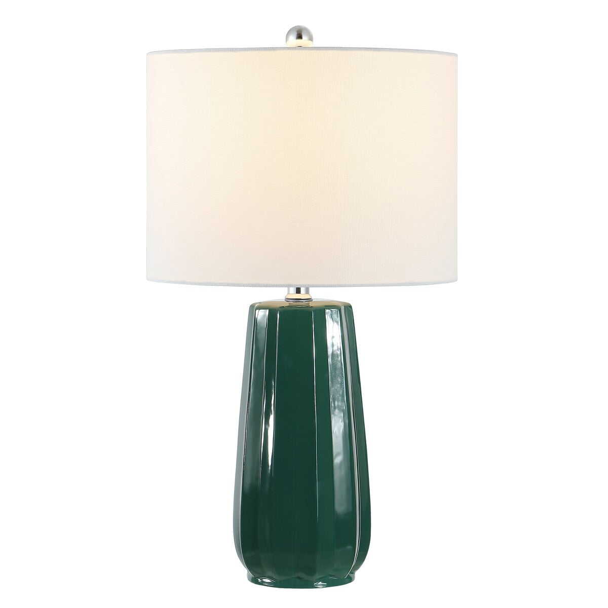 SAFAVIEH Lighting Gerta 25-inch Ceramic LED Table Lamp - 14" W x 14" L x 24.5" H - 14Wx14Dx25H