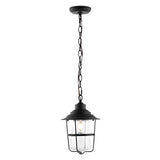 SAFAVIEH Lighting Gillette Outdoor Pendant - 9" W x 9" D x 16-88" H - 9Wx9Dx88H