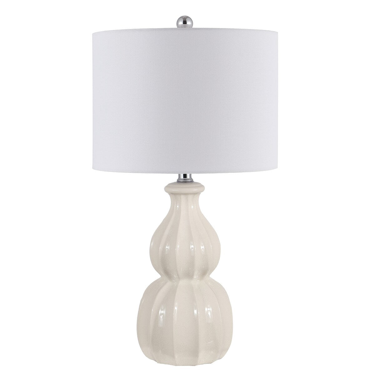 SAFAVIEH Lighting Gladys 24.5-inch Ceramic Table Lamp - 14" x 14" x 24.5" - 14Wx14Dx25H