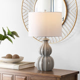 SAFAVIEH Lighting Gladys 24.5-inch Ceramic Table Lamp - 14" x 14" x 24.5" - 14Wx14Dx25H