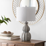 SAFAVIEH Lighting Gladys 24.5-inch Ceramic Table Lamp - 14" x 14" x 24.5" - 14Wx14Dx25H