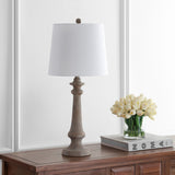 SAFAVIEH Lighting Gonneke 28" LED Table Lamp - 12"x12"x28" - 12Wx12Dx28H