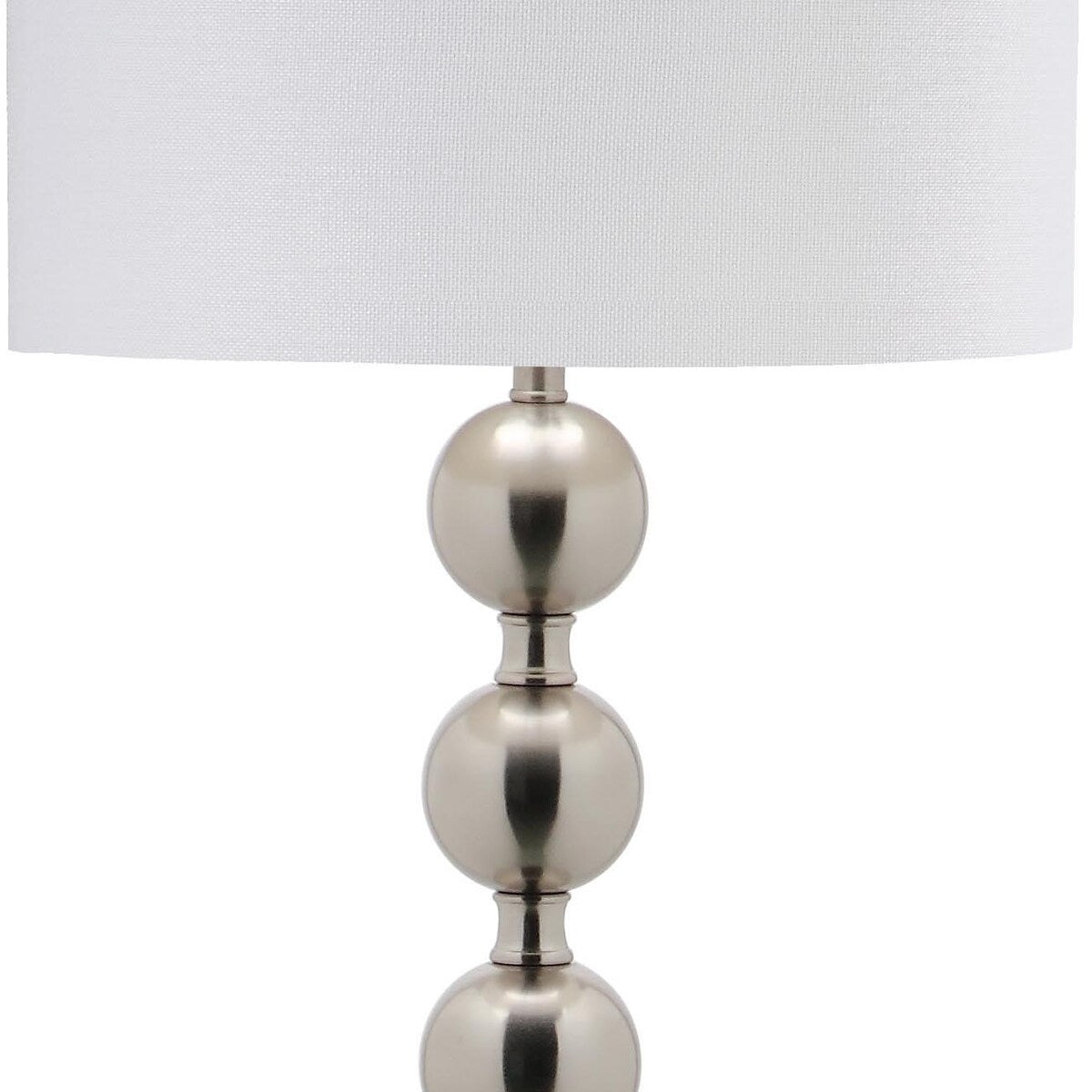 SAFAVIEH Lighting Goretti 59-inch Stacked Ball Nickel Floor Lamp - 15"x15"x58.5" - 15Wx15Dx59H