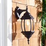 SAFAVIEH Lighting Grazia 7-inch Outdoor Wall Sconce [SET of 2] - 7Wx17Dx8H