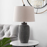 SAFAVIEH Lighting Gwendolene 26" Table Lamp - 15" W x 15" D x 26" H - 15Wx15Dx26H