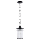 SAFAVIEH Lighting Hajo Outdoor Pendant - 7" W x 7" D x 17-89" H - 7Wx7Dx89H