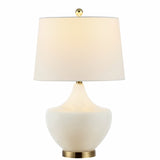 SAFAVIEH Lighting Hilpa 25-inch LED Table Lamp - 15" W x 15" L x 25" H - 15Wx15Dx25H