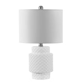 SAFAVIEH Lighting Hylkije 21-inch LED Table Lamp (Set of 2) - 12" W x 12" L x 21" H - 12Wx12Dx21H