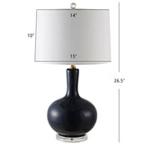 SAFAVIEH Lighting Iemie 27" Table Lamp - 15Wx15Dx27H