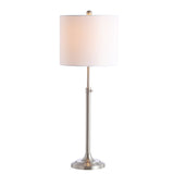 SAFAVIEH Lighting Jannine Adjustable LED Table Lamp - 12"x12"x26.25-32.75"