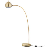 SAFAVIEH Lighting Joanne 66-inch Gold Led Floor Lamp - 12" x 12" x 66" - 12Wx12Dx66H