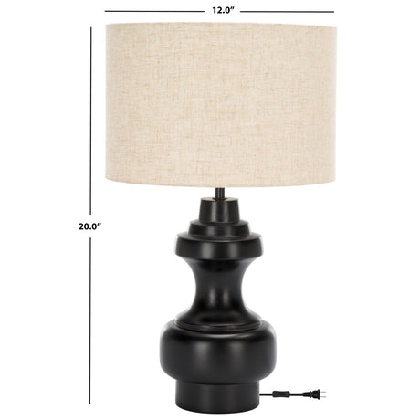 SAFAVIEH Lighting Junko 20-inch Table Lamp - 12Wx12Dx20H