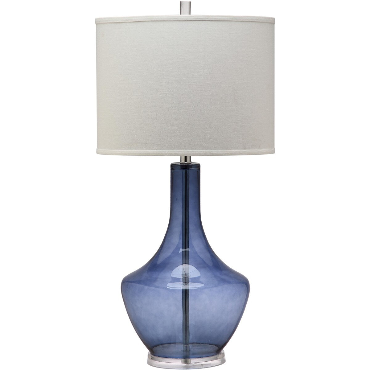 SAFAVIEH Lighting Kami 35-inch Blue Mercury Glass Table Lamp - 16"x16"x34.5" - 16Wx16Dx35H