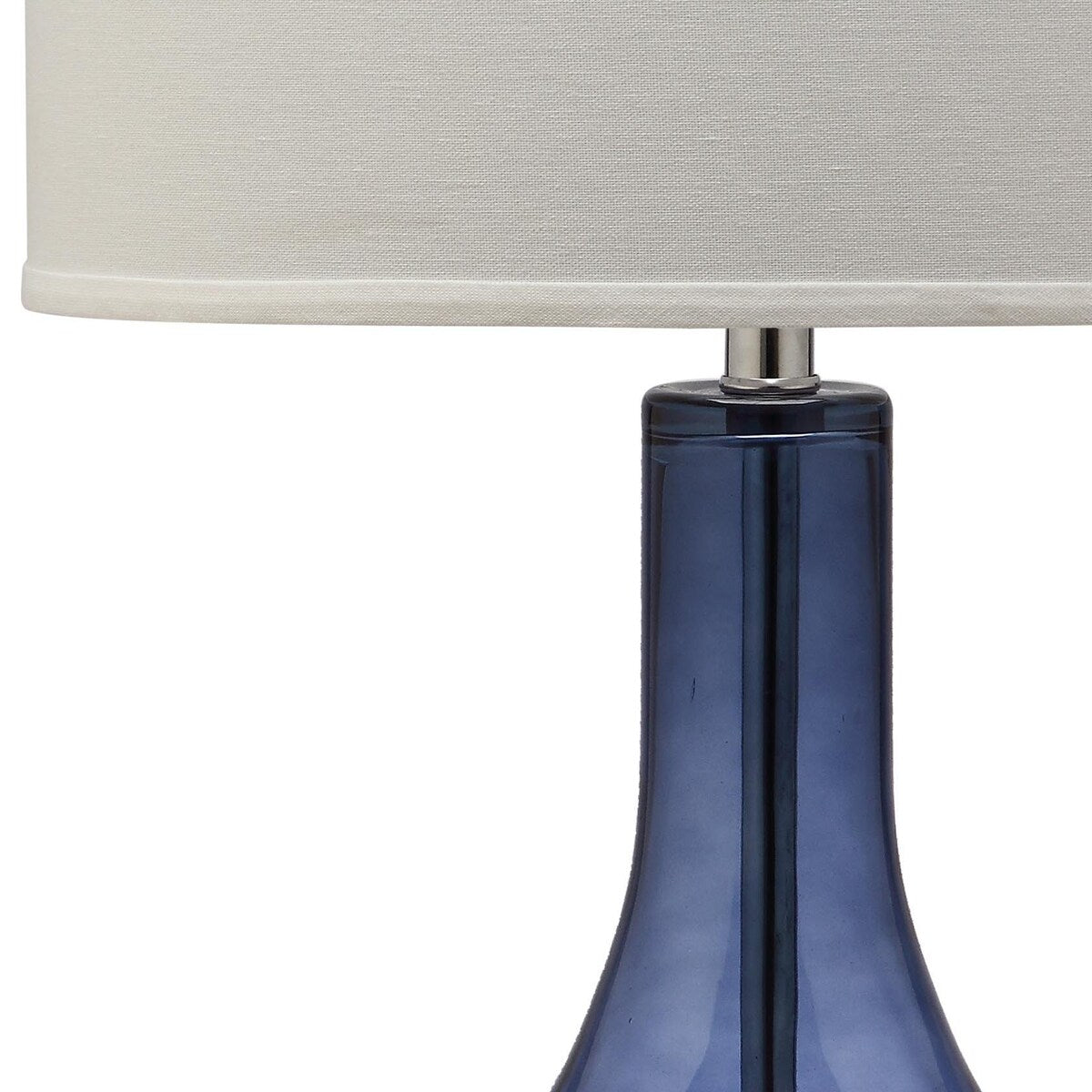 SAFAVIEH Lighting Kami 35-inch Blue Mercury Glass Table Lamp - 16"x16"x34.5" - 16Wx16Dx35H