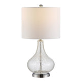 SAFAVIEH Lighting Katinka 24-inch Glass Table Lamp - 13" x 13" x 24" - 13Wx13Dx24H