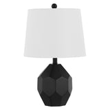 SAFAVIEH Lighting Katjusha Modern 20-inch Table Lamp - 12 In. W x 12 In. D x 20 In. H - 12Wx12Dx20H