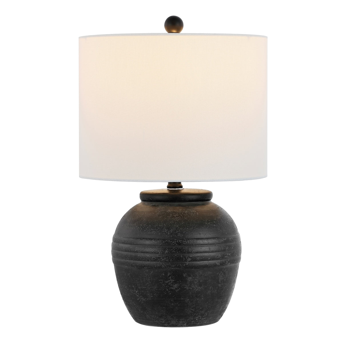 SAFAVIEH Lighting Kaushalya Modern 20-inch Table Lamp - 12 In. W x 12 In. D x 20 In. H - 12Wx12Dx20H