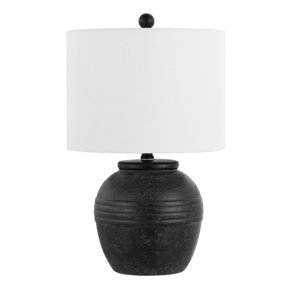 SAFAVIEH Lighting Kaushalya Modern 20-inch Table Lamp - 12 In. W x 12 In. D x 20 In. H - 12Wx12Dx20H