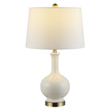 SAFAVIEH Lighting Kertu 26-inch Ceramic Table Lamp - 15" x 15" x 26" - 15Wx15Dx26H