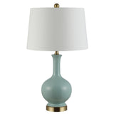 SAFAVIEH Lighting Kertu 26-inch Ceramic Table Lamp - 15" x 15" x 26" - 15Wx15Dx26H