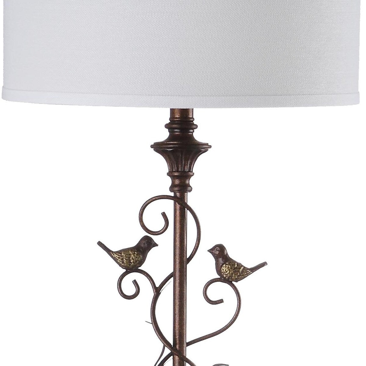 SAFAVIEH Lighting Kia 61-inch Oil-Rubbed Bronze Floor Lamp - 15"x15"x61" - Black - 15Wx15Dx61H