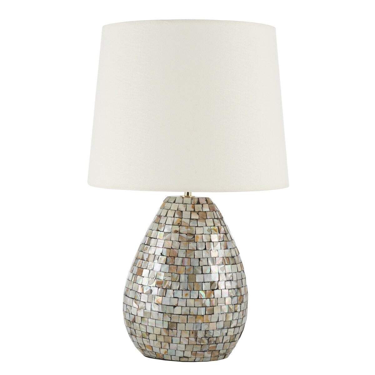 SAFAVIEH Lighting Kjellaug Seashell 22-inch Table Lamp - 14 In. W x 14 In. D x 22 In. H - 14Wx14Dx22H