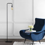 SAFAVIEH Lighting Koika 60-inch Led Floor Lamp - 10" x 7" x 60" - Dark Grey - 10Wx7Dx60H