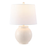 SAFAVIEH Lighting Kruttika 22" Table Lamp - 14" W x 14" D x 22" H - 14Wx14Dx22H