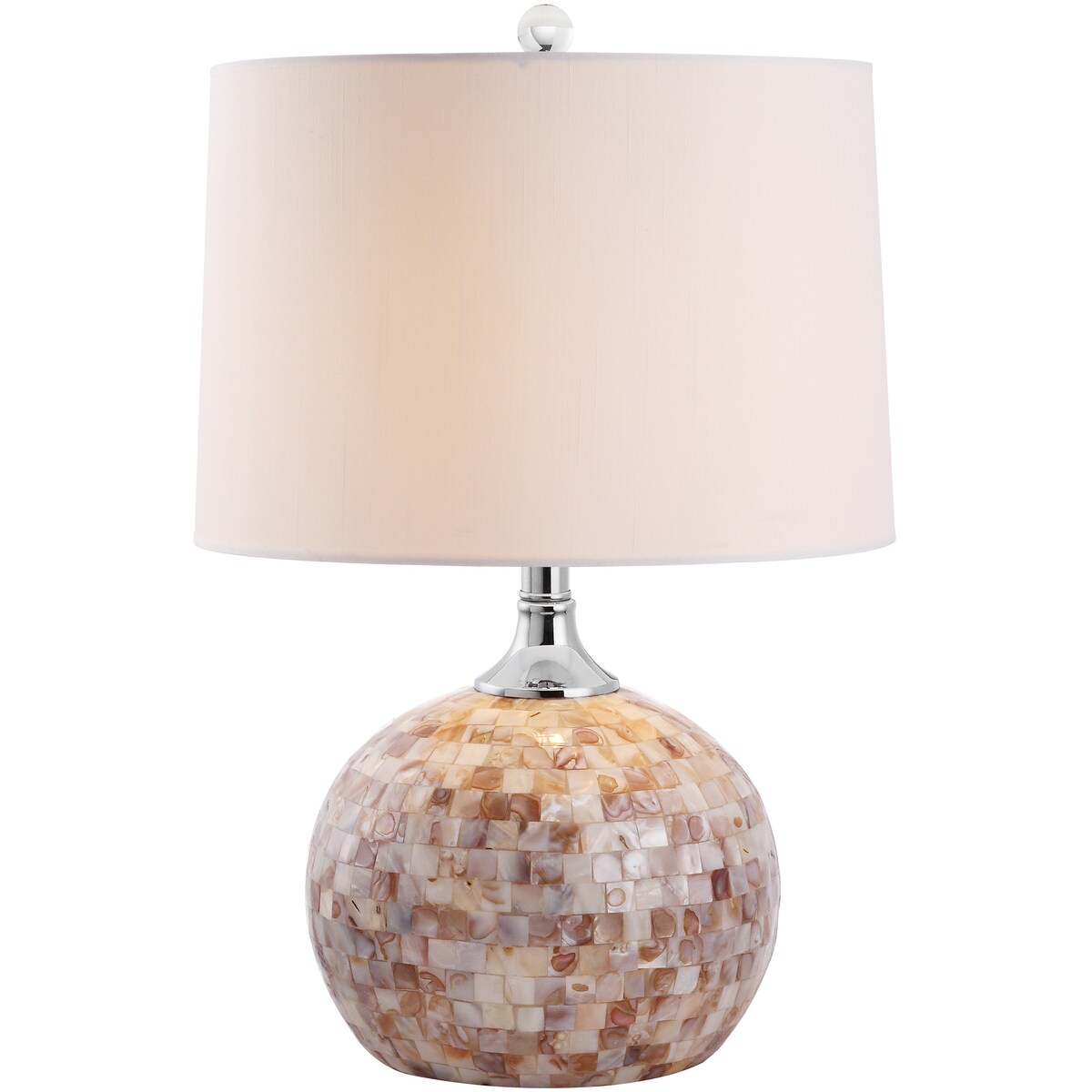 SAFAVIEH Lighting Kyla 22-inch Shell Table Lamp - 14"x14"x22.5"