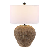 SAFAVIEH Lighting Leigh 26" Table Lamp - 16" W x 16" D x 24" H - 16Wx16Dx24H