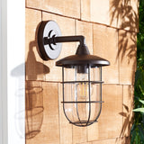 SAFAVIEH Lighting Liese 7-inch Outdoor Wall Sconce [SET of 2] - 7Wx13Dx8H