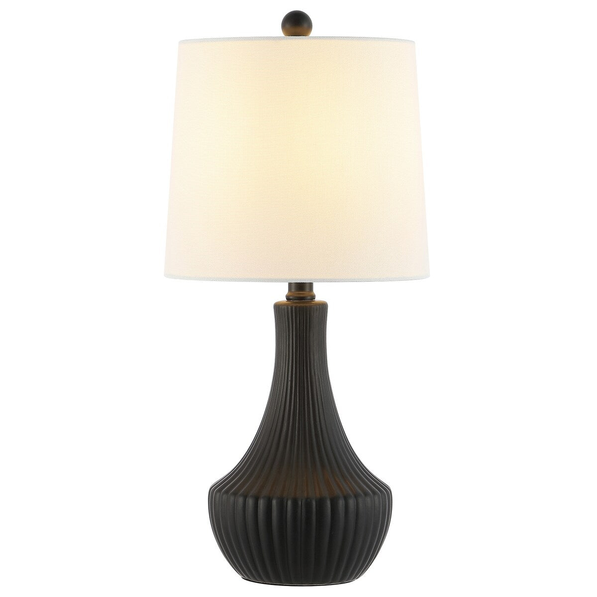 SAFAVIEH Lighting Liia 20 Inch Table Lamp - 9" x 9" x 19.5" - 9Wx9Dx20H