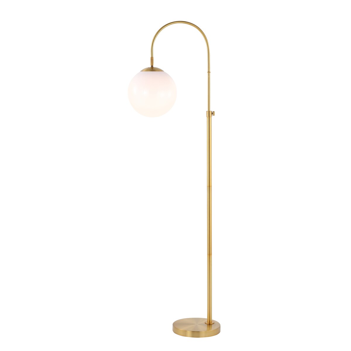 SAFAVIEH Lighting Loree 62-inch Floor Lamp - 10" W x 19" D x 62" H - Brass Gold - 10Wx19Dx65H