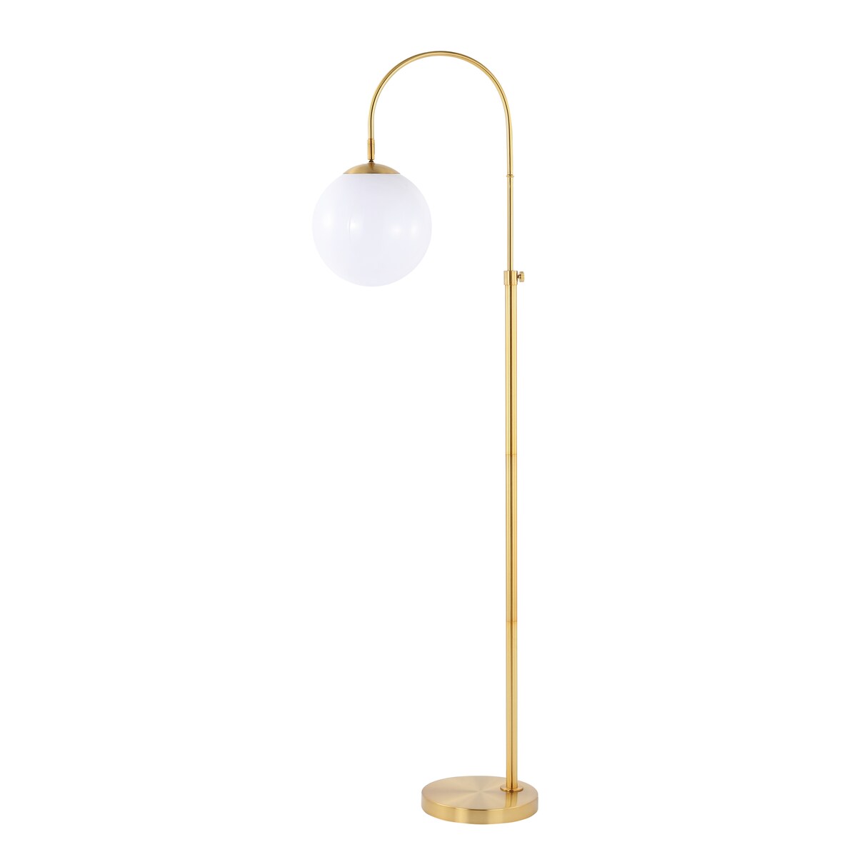 SAFAVIEH Lighting Loree 62-inch Floor Lamp - 10" W x 19" D x 62" H - Brass Gold - 10Wx19Dx65H