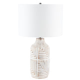 SAFAVIEH Lighting Loziena 26" Table Lamp - 15" W x 15" D x 26" H - 15Wx15Dx26H