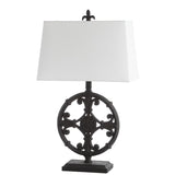 SAFAVIEH Lighting Lydianne 28-inch Iron LED Table Lamp (Set of 2) - 16"x9"x28" - 16Wx9Dx28H